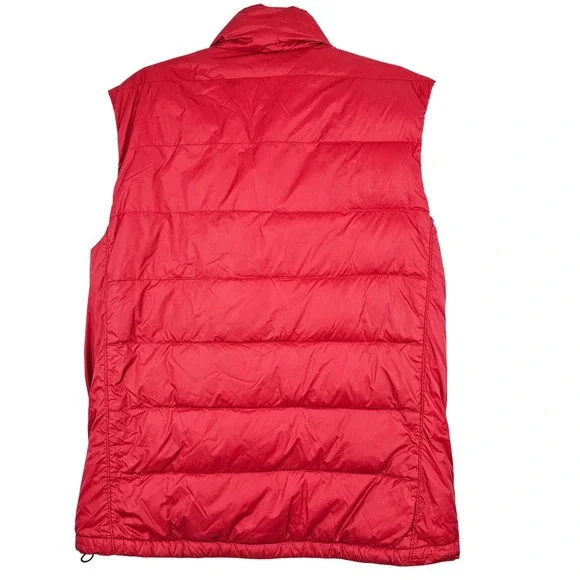 The North Face Men's Aconcagua 550 Down Puffer Vest Red Large Full Zip